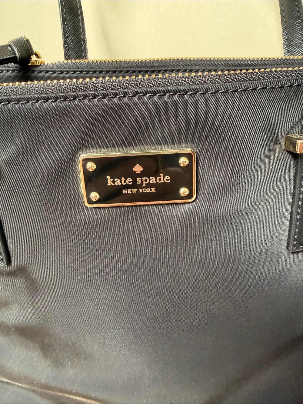 kate spade Black Nylon Crossbody Satchel - Picture 3 of 5